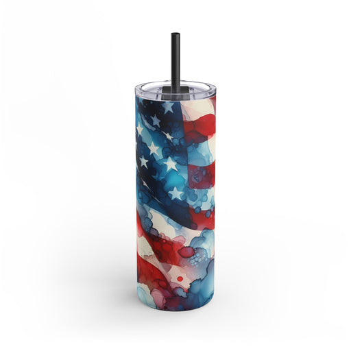 USA Flag Tumbler 200z | Gift for Him | Gift for Her | Birthday, Christmas Gift